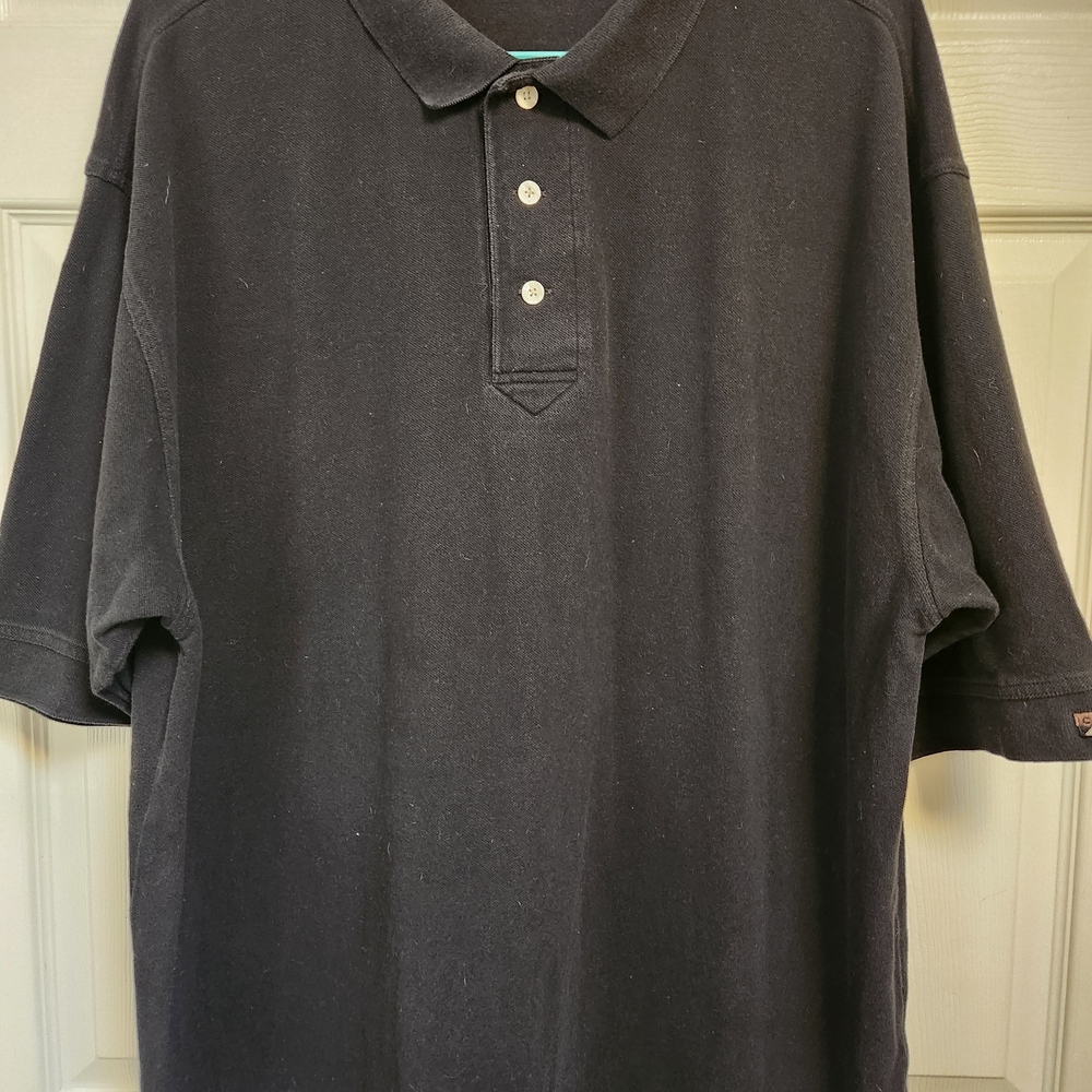 Cutter & Buck Black Polo Shirt
